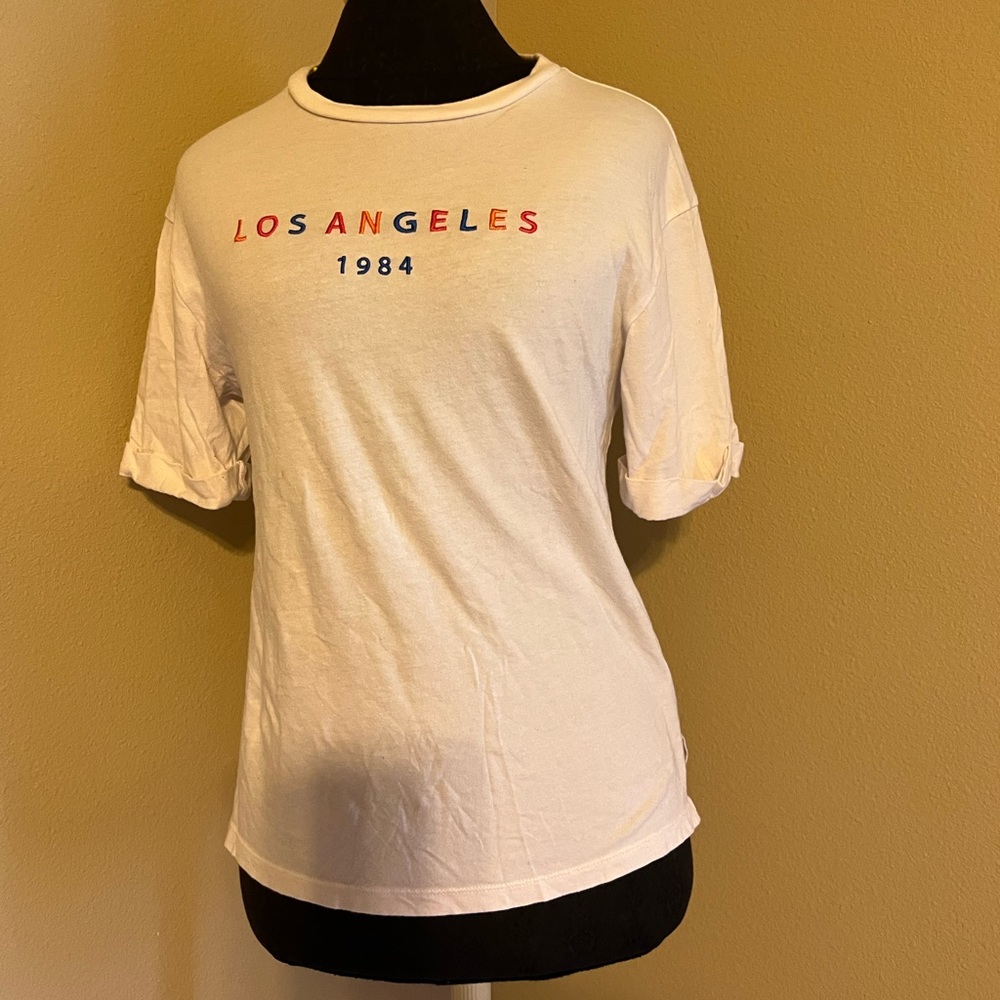 ❤️ Wild Fable Embroidered Los Angeles Tee Shirt